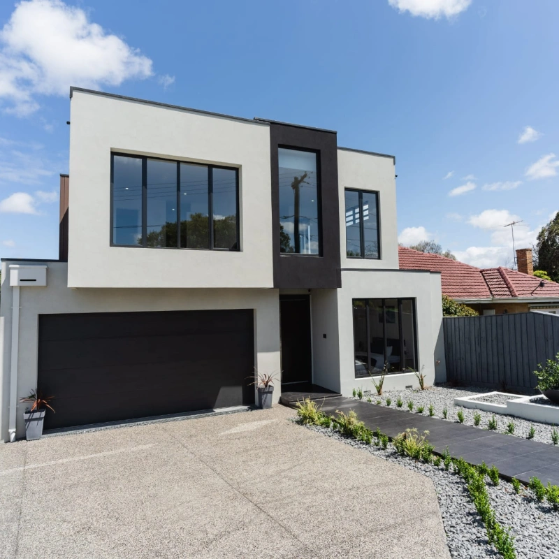 Completed new build in Bulleen by BEM Construction Group